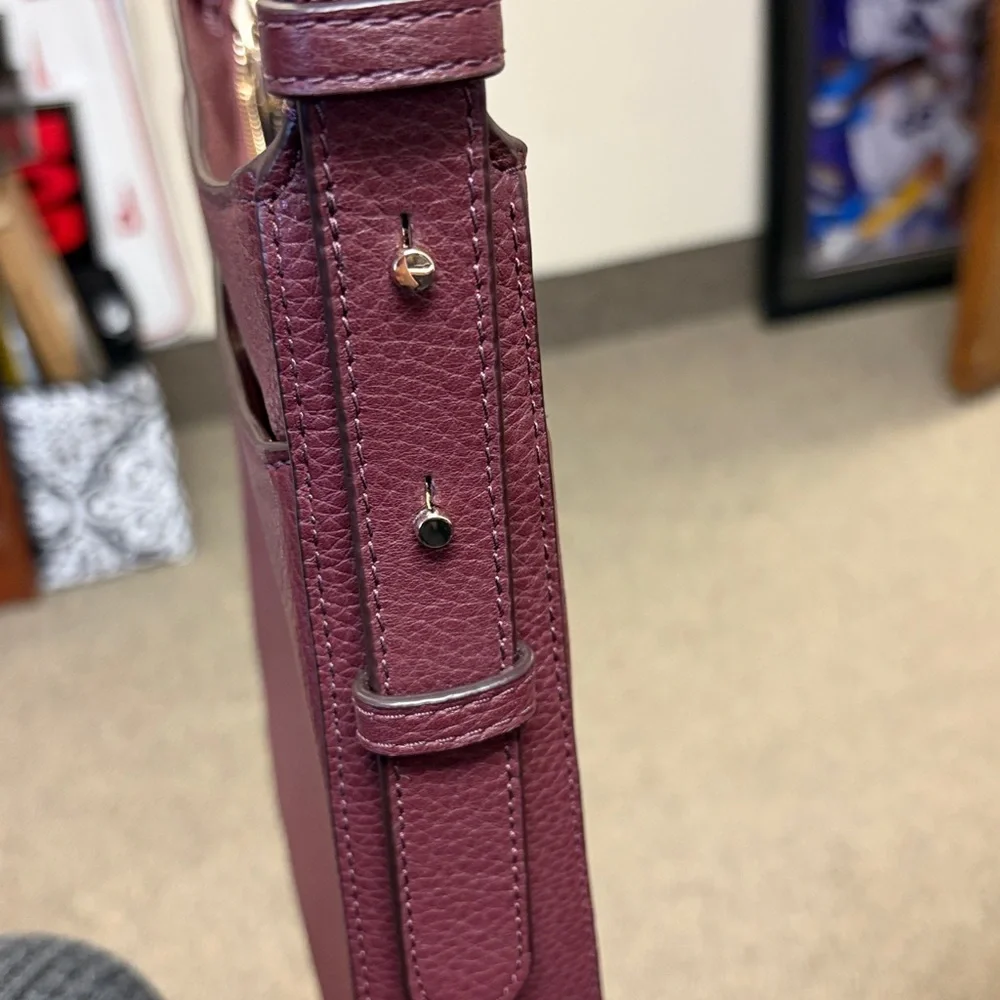 Kate Spade Plum Leather Crossbody